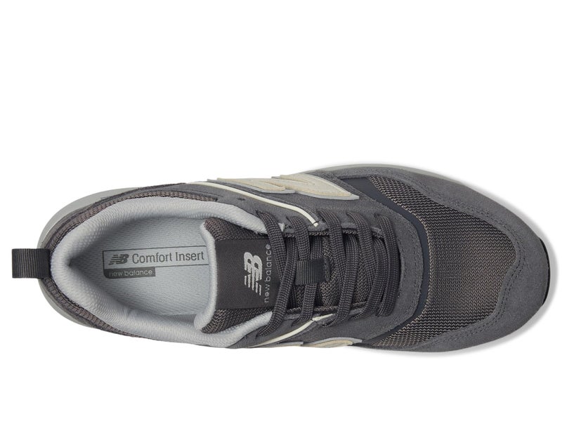 New Balance Men's Elite Lite Electrical Hazard Medium Composite Toe, Industrial Work Shoe Lightweight & Slip Resistant, Grey White, 12 - Image 2