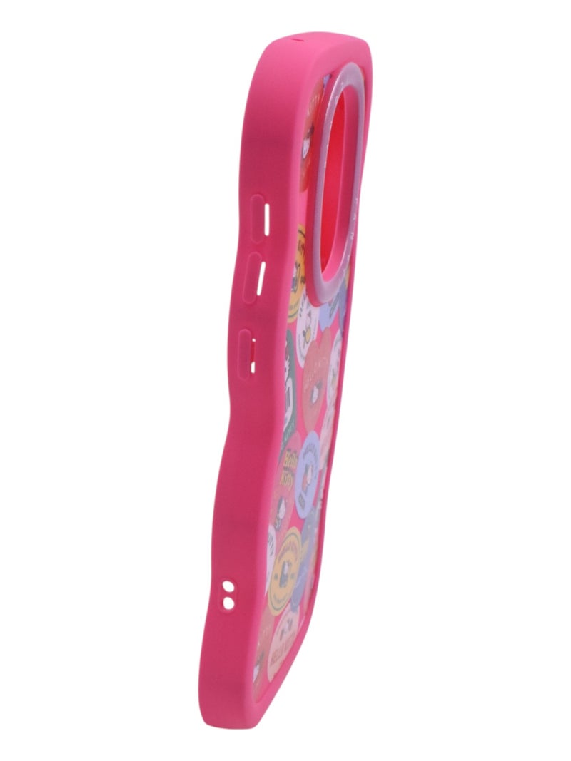 Hello Kitty Plastic Back Cover For Xiaomi Redmi Note 9 - Multicolour - Image 2