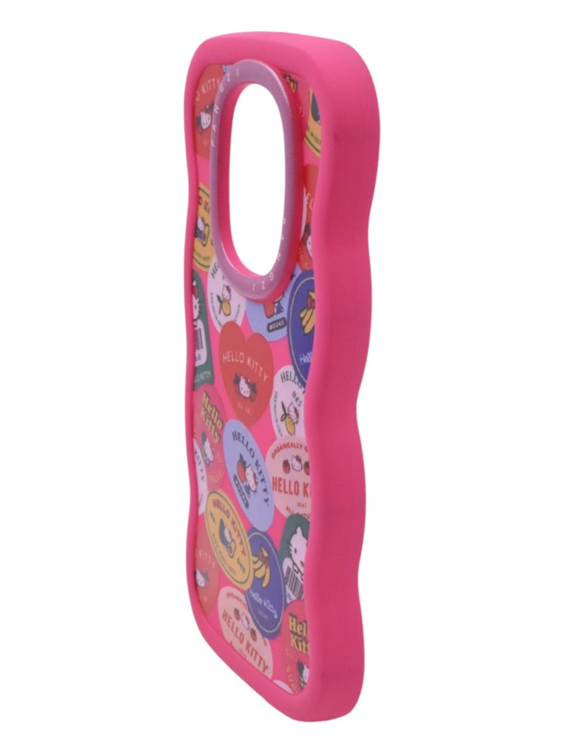Hello Kitty Plastic Back Cover For Xiaomi Redmi Note 9 - Multicolour - Image 3