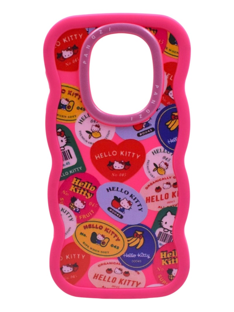 Hello Kitty Plastic Back Cover For Xiaomi Redmi Note 9 - Multicolour - Image 1