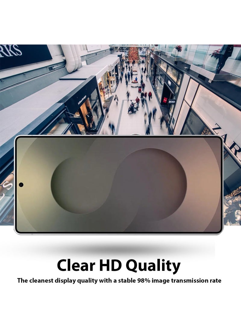 Denx Screen Protector for Samsung Galaxy S25 Ultra 6.9inches,Anti-Scratch,High Transparency,Anti-fingerprint,Bubble-Free,Dust-Free Premium Screen Protector Tempered Glass - Image 5