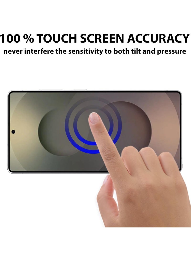 Denx Screen Protector for Samsung Galaxy S25 Ultra 6.9inches,Anti-Scratch,High Transparency,Anti-fingerprint,Bubble-Free,Dust-Free Premium Screen Protector Tempered Glass - Image 3