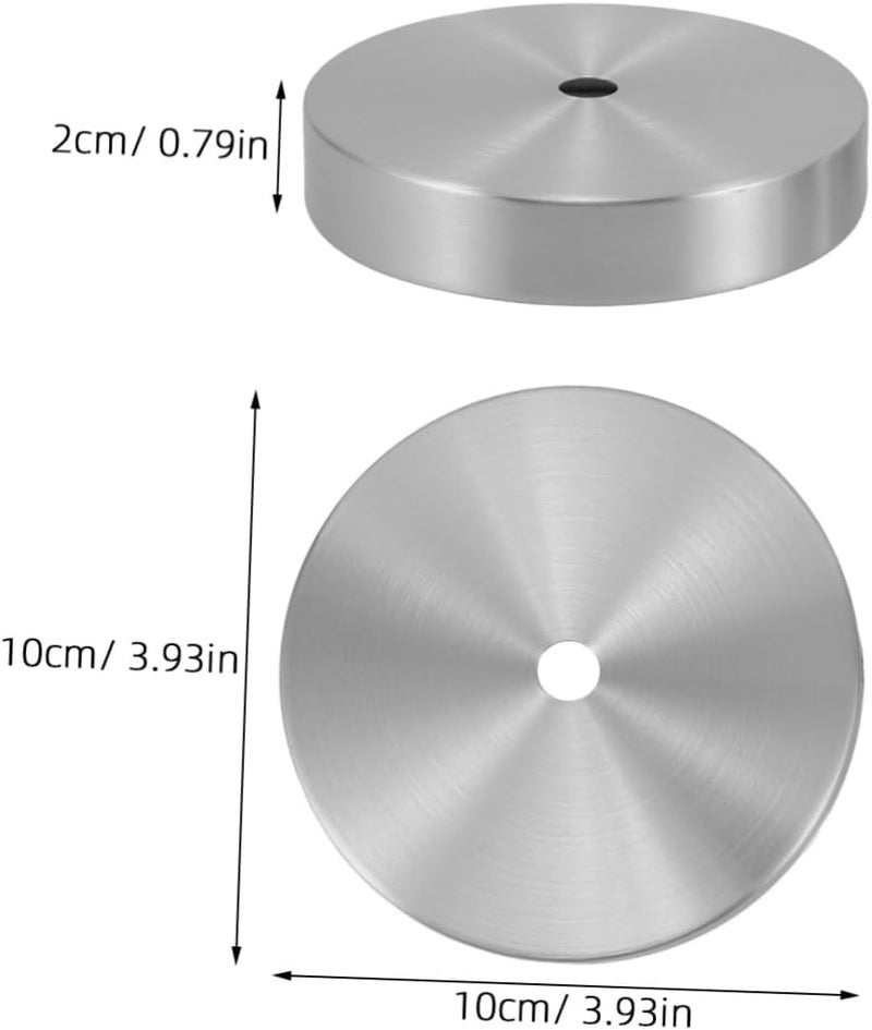 2pcs Clock Dial for DIY Wall Decor Large Round Dial Replacement for Bedroom Living Room - Image 2