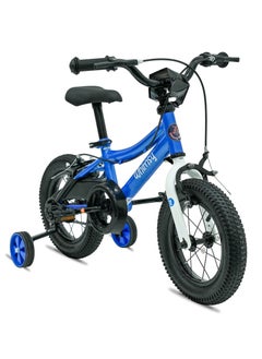 Whimsy Whimsy - Classic 12" Kids Bike  2-Minute Assembly, Handbrake, Child-Friendly Cycle, Adjustable Saddle - Blue  - Image 2