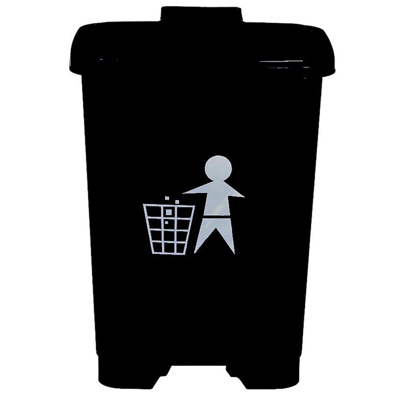 Dhwani Enterprise Dhwani Enterprise Plastic Pedal Dustbin Biomedical waste bins for hospitals Set of 5 BlueGreenRedBlackYellow 10 LTR WITH CHECK DUSTER CLOTH FREE  - Image 5