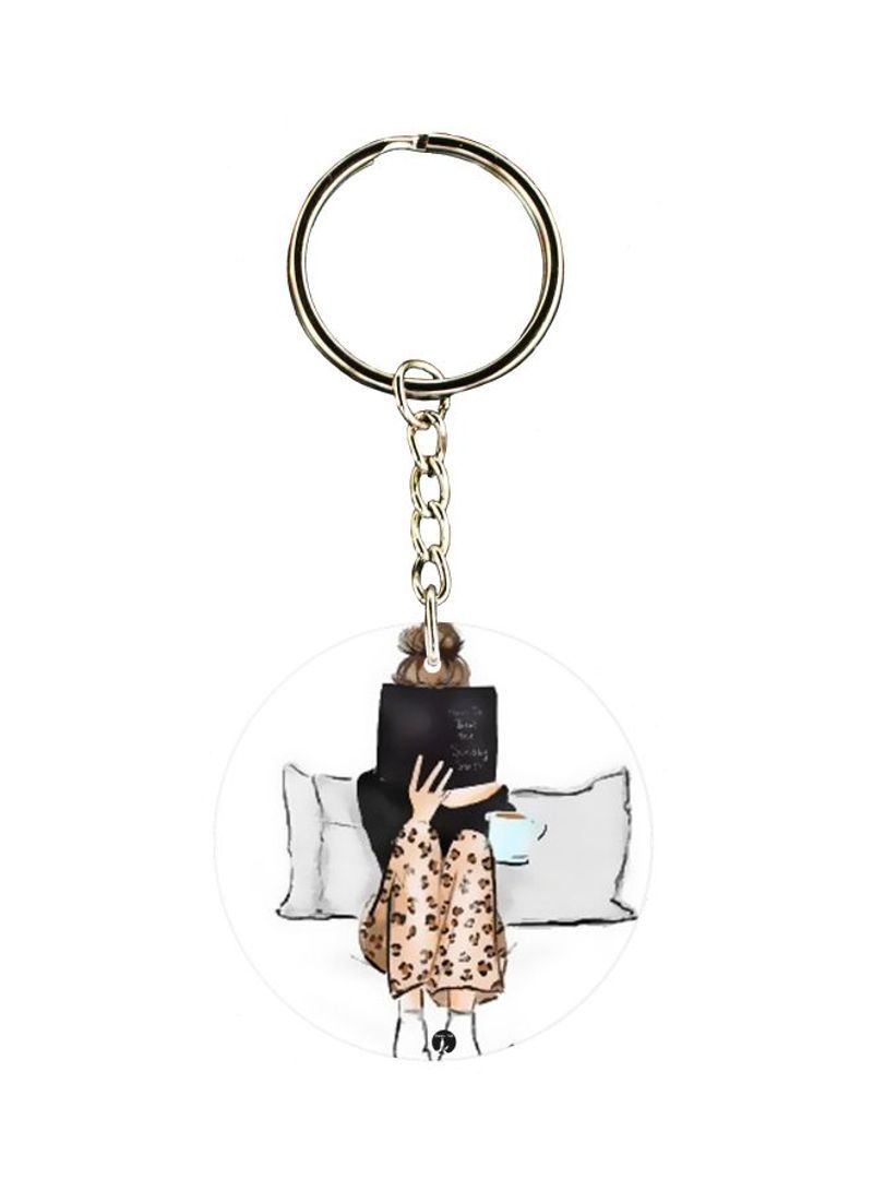 Double Side Printed Keychain