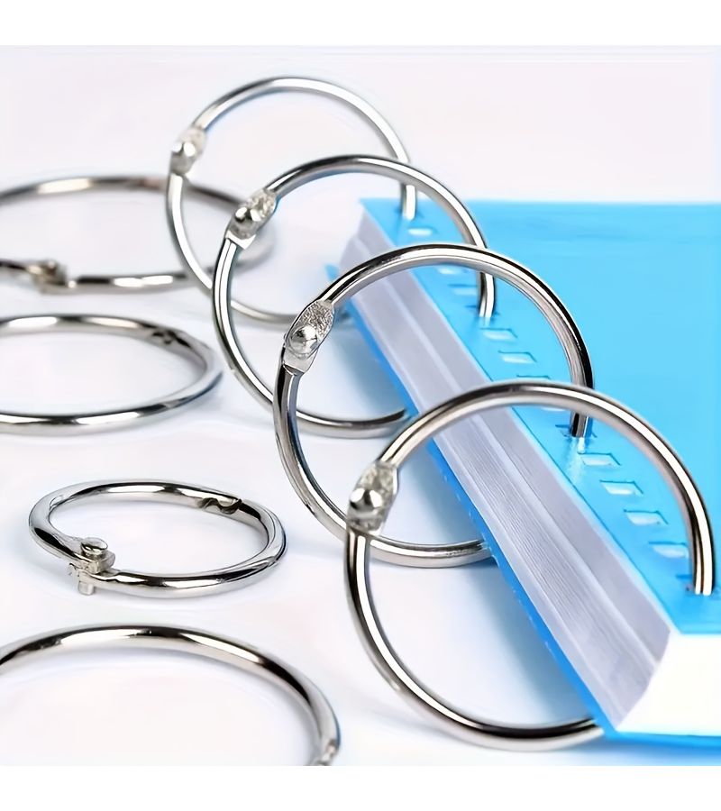 10 Pcs 0.79 Inch Heavy Duty Binder Rings for Office School Home - Image 3