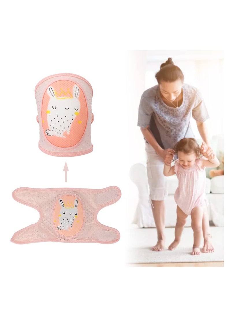 Gonice 1 Pair Baby Knee Pad Breathable Crawling Knee Protector Elastic Baby Toddler Kneepad for 0 to 4 Year Old Toddler Infant Girl Boy  - Image 5