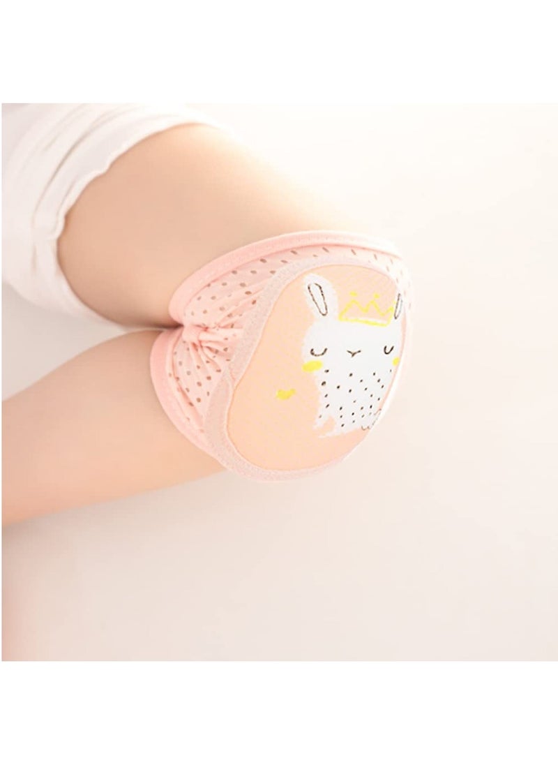 Gonice 1 Pair Baby Knee Pad Breathable Crawling Knee Protector Elastic Baby Toddler Kneepad for 0 to 4 Year Old Toddler Infant Girl Boy  - Image 4