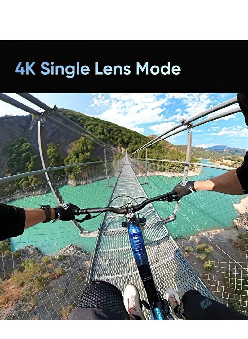 4K Ultra HD Action Camera with 20MP Photos, WiFi, Long Battery Life, IPX68 Waterproof, 2 Inch Screen, Anti-Shake for Outdoor Adventures