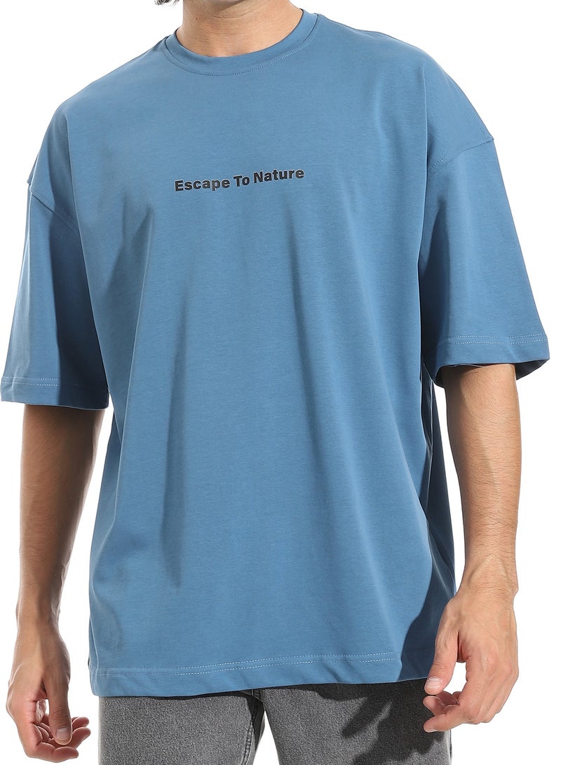 KM Escape To Nature Oversize T-shirt 100% Cotton - Image 2