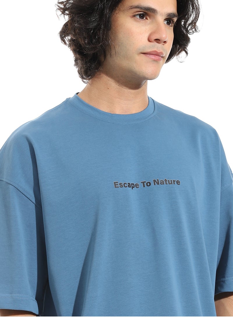 KM Escape To Nature Oversize T-shirt 100% Cotton - Image 3