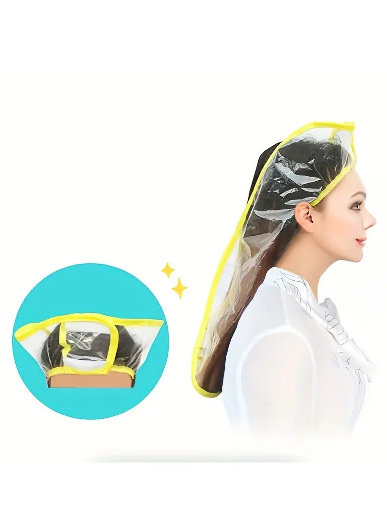 Rozino Unisex-Adult Hair Salon Shampoo Funnel Cap, Elastic-Band Hairdresser Cowl, Home Hair Treatment Hair Washing Cap, Dyeing Hair Funnel Shoulder, Hair Coloring Protection, Suitable for Normal Hair Type, Lightweight Hair Care Accessory - Image 5