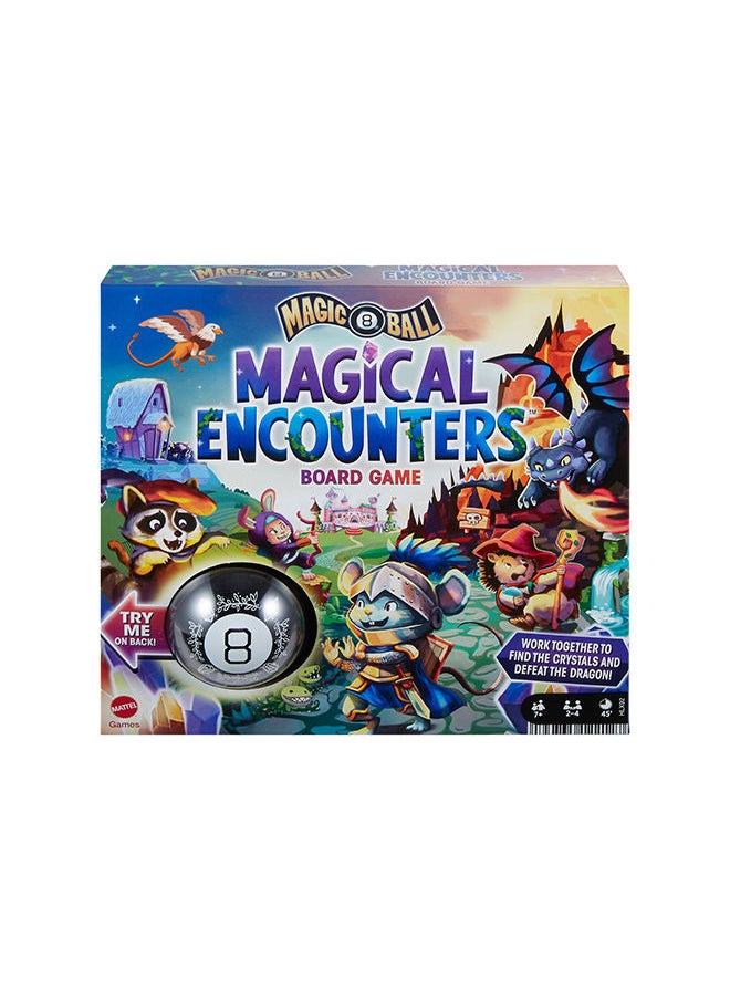 Mattel Games - Magic 8 Ball Magical Encounters  Board Game - Image 1