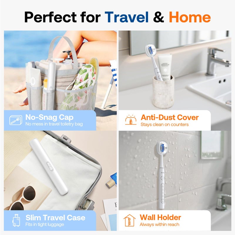 Bitvae Ultrasonic Electric Toothbrush - Rechargeable Sonic Electric Toothbrush - Image 4