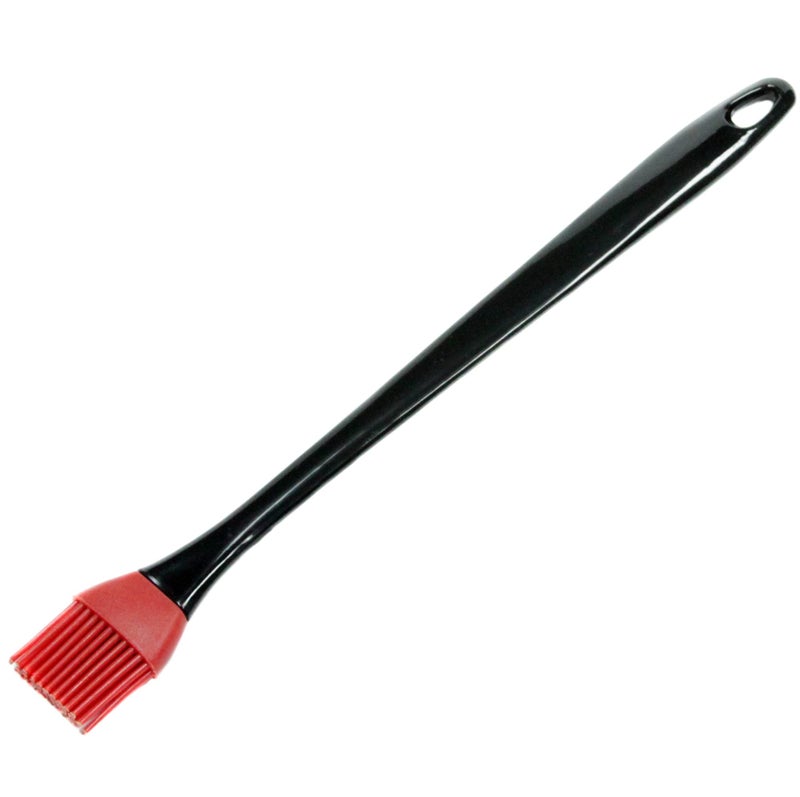 Chef Craft Select Silicone Basting Brush 14 inch BlackRed