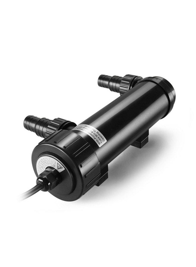 Flexzion UV Light for Pond - 9W Small Pond UV Light, 2113 Gal Capacity, 1500L/H UV Pond Clarifier for Outdoor Ponds, Clears Water in Days (CUV-109A) - Image 1