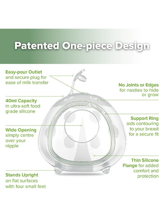 haakaa Ladybug Breast Milk Collector 1.4oz/40ml/1pc - Image 4