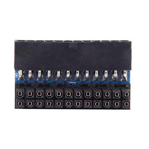 JSER ATX 24Pin Female to 24pin Male 90 Degree Power Adapter Compatible for Mainboard Motherboard Desktops PC Supply - Image 5