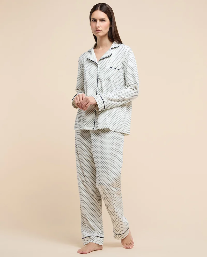 أر أند بي Patterned Pyjama Set