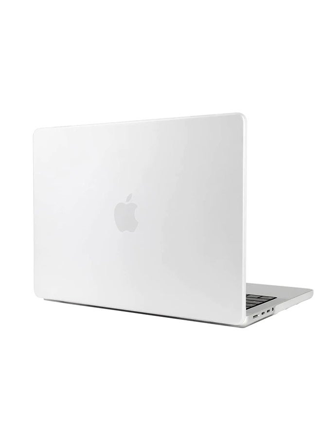 CATANES - MacBook Air 14.2 Inch Case (2023-2021 Release) Models A2442 / A2779 Plastic Hard Shell Case White - Image 1