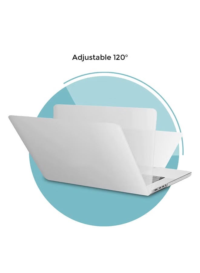 CATANES MacBook Air 14.2 Inch Case (2023-2021 Release) Models A2442 / A2779 Plastic Hard Shell Case White - Image 3