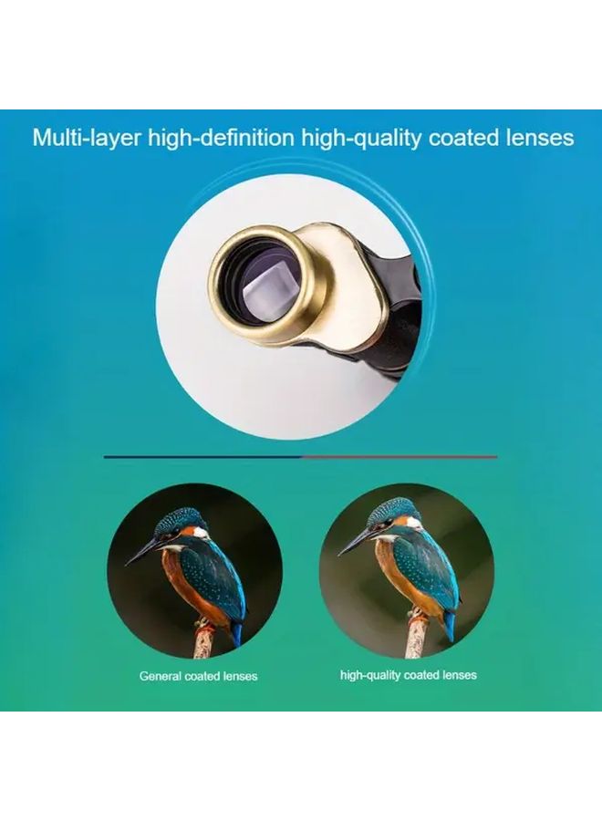 Brass Binoculars 8x30 For Bird Watching Travel Concert Outdoor Sports With Case - Image 5