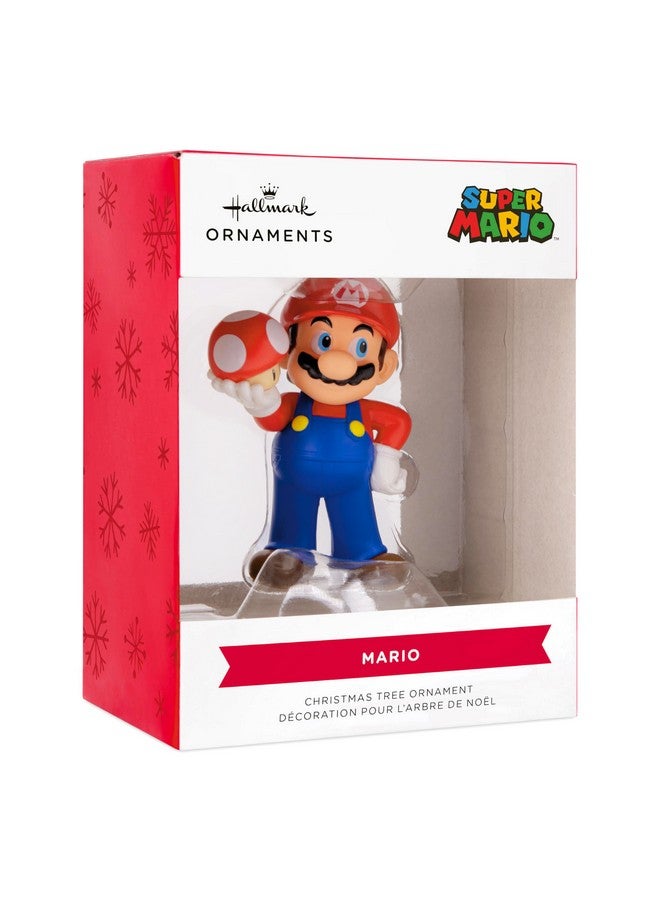 هولمارك لعبة سوبر ماريو من هولمارك نينتندو مع زينة عيد الميلاد على شكل فطر سوبر - Image 3