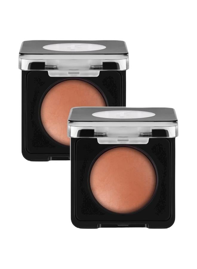 flormar Baked Blush On – 057 Coral – Buildable, Blendable, Radiant Finish, Soft, Matte Finish 057-CORAL Bundle - Image 1