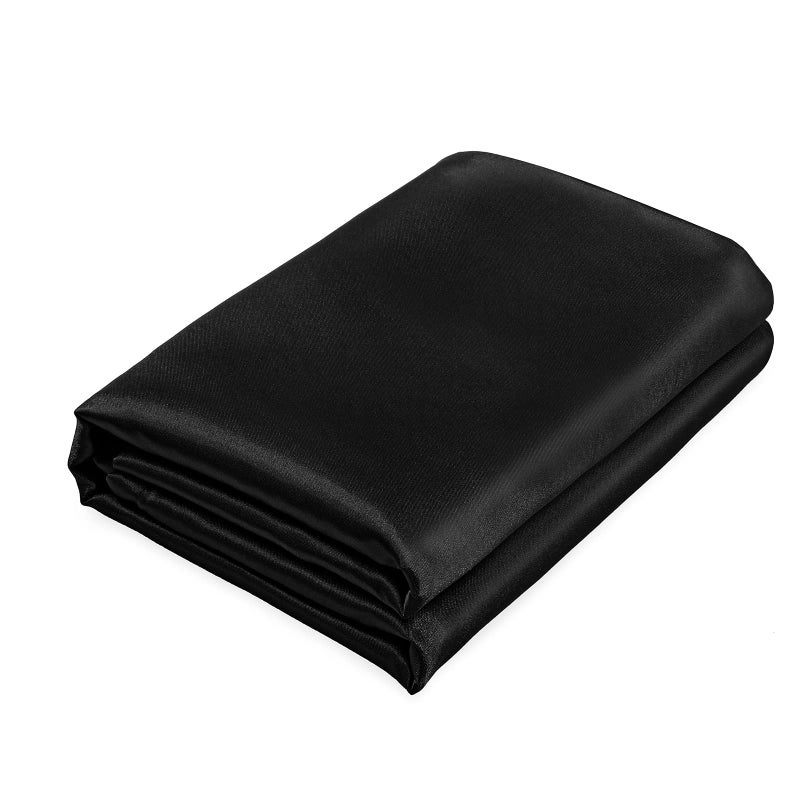 Homiest Black Satin Flat Sheet Queen Flat Sheet Only Queen Top Sheet Silky Bedding Flat Sheet for Queen Mattress Luxury  Ultra Soft Flat Bed Sheet Single Flat Sheets Sold Separately