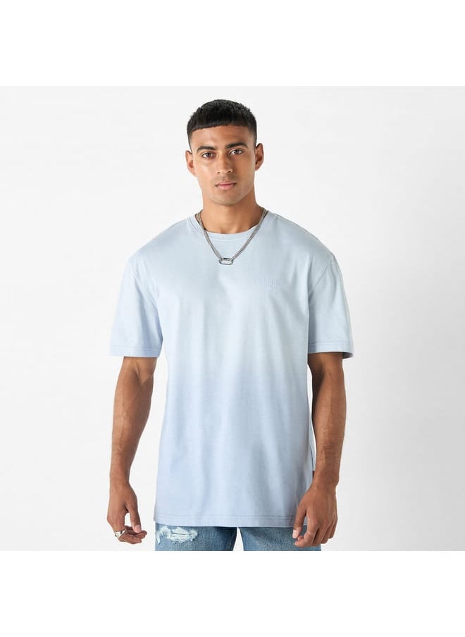 Lee Cooper Lee Cooper Printed T-shirt with Crew Neck and Short Sleeves  - Image 3