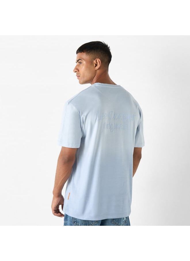 Lee Cooper Lee Cooper Printed T-shirt with Crew Neck and Short Sleeves  - Image 1