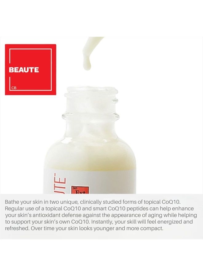 Consult Beaute سيروم مضاد للشيخوخة العالمي Xterna-Q مع إنزيم Q10 المساعد موضعي 1 أونصة - 1 عدد (عبوة من 1) - ببتيدات CoQ10 - مضاد للأكسدة - Image 3