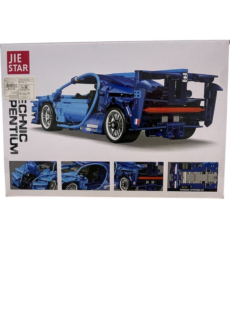 جي ستار اصنعها بنفسك! سيارة تحكم عن بعد لتنمية مهارات طفلك في التفكير والإبداع مشروع البناء الذكي سيارة سباق تعليمية للأطفال من JIE STAR - Image 5