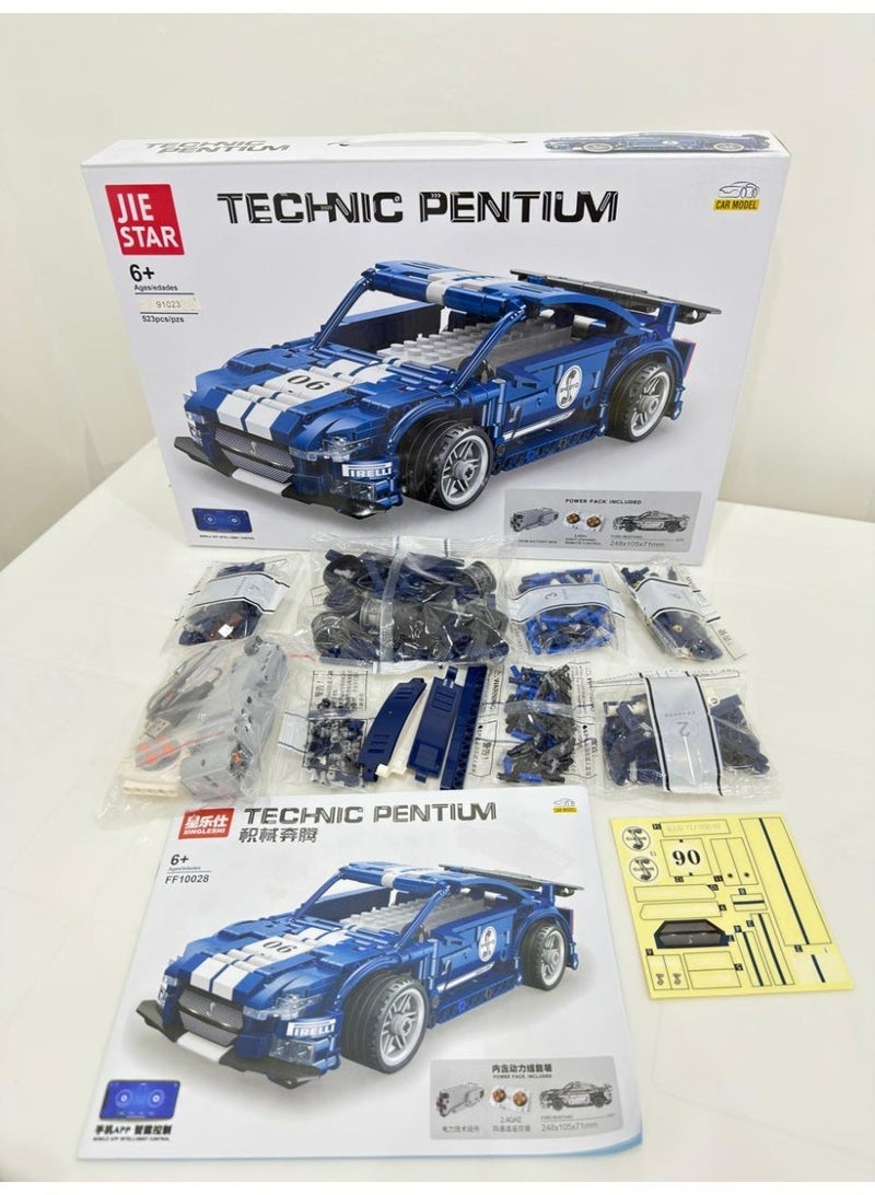 جي ستار اصنعها بنفسك! سيارة تحكم عن بعد لتنمية مهارات طفلك في التفكير والإبداع مشروع البناء الذكي سيارة سباق تعليمية للأطفال من JIE STAR - Image 3