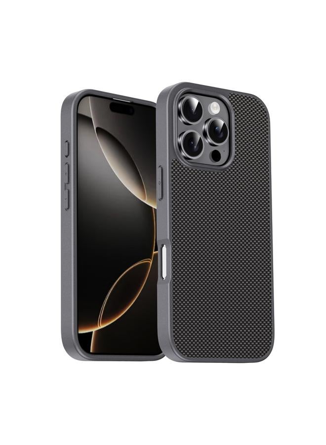 S-TOP Case For iPhone 16 Pro Max Pita Series TPU + PC Texture Phone Case - Image 1