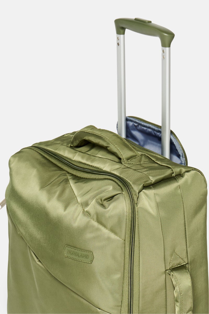 Nordland 23 Inch Textile Brand Logo Cabin Spinner Luggage, Dark Green  - Image 4