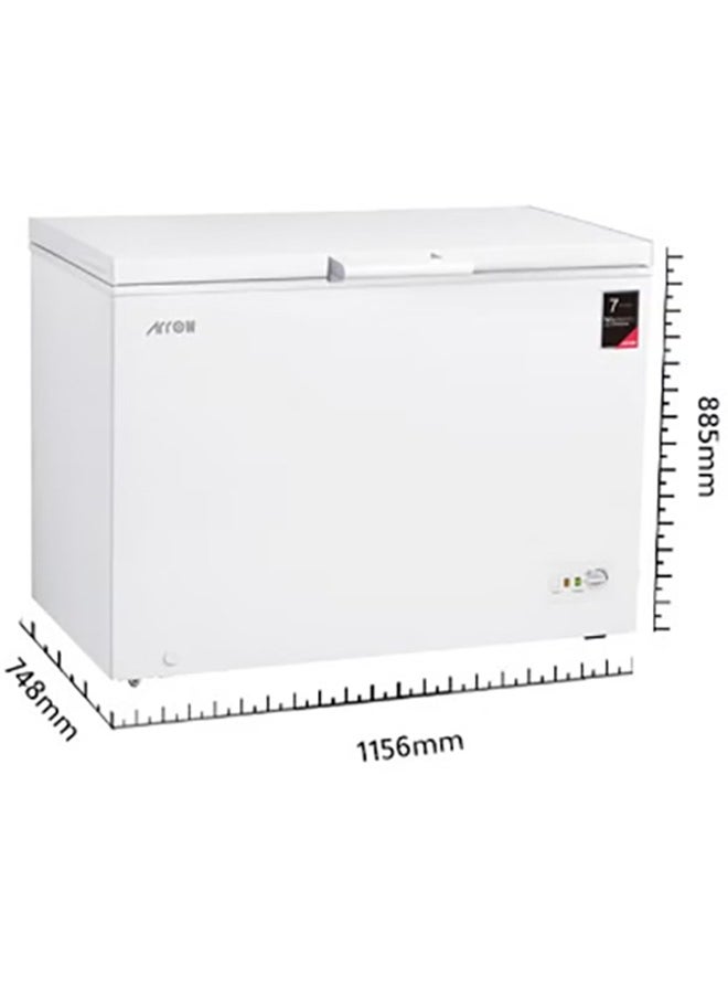Arrow Chest Freezer 380L 13.4 Cu.Ft  with Multi Air Flow, No Frost Cooling, LED Lighting, Energy Saving, White Finish | RO-500F  - Image 2