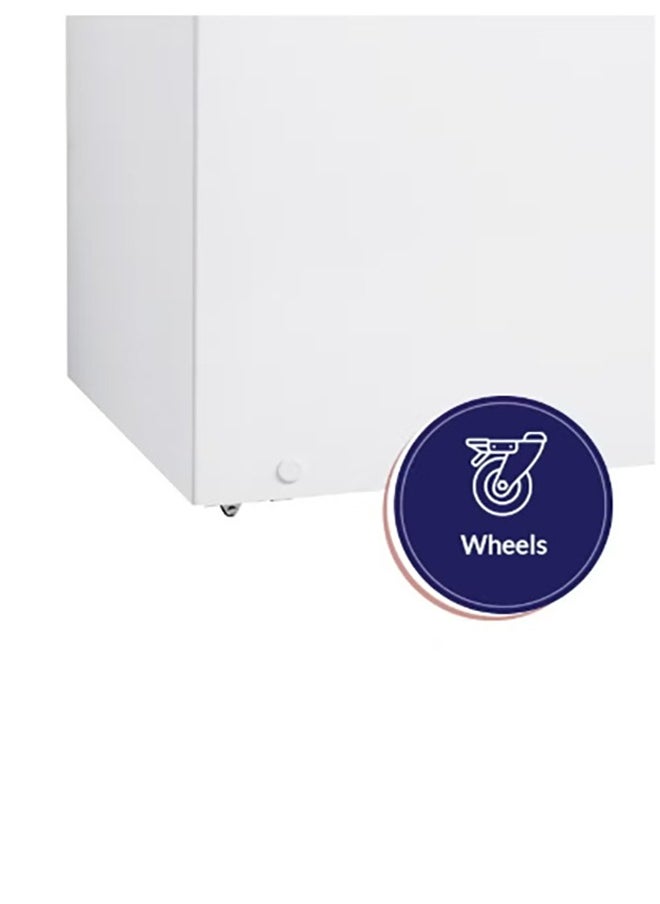 Arrow Chest Freezer 380L 13.4 Cu.Ft  with Multi Air Flow, No Frost Cooling, LED Lighting, Energy Saving, White Finish | RO-500F  - Image 4