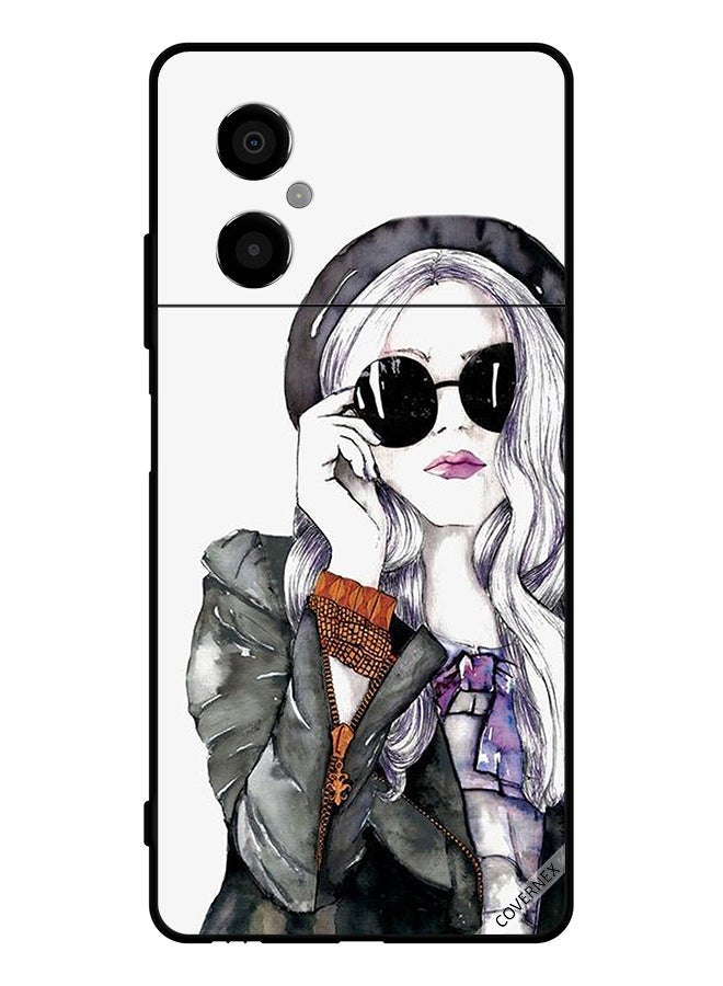 Covernex Protective Case Cover For Xiaomi Poco M4 5G Stylish Cute Girl - Image 1