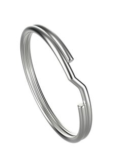 Key Ring/Key Chain, 50 Pack 3/4 Inches 20Mm Split Round Metal Silver Keyring For Home/Car/Outdoor/Arts/Lanyards/Craftskeys Organization
