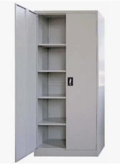 2 Door Steel Full shelf Cabinet Grey 180x90x45centimeter - pzsku/ZAB7D06BD52356A54CFD8Z/45/_/1660427275/58b1b39c-037c-4cd7-bae1-544c74a12701