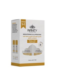 Infinity Deodorant Roll On Oud Scent (1+1) 80 ML +80ML 