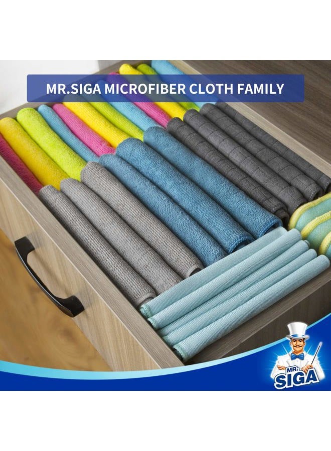 Mr Siga Microfiber Cleaning Cloth, Pack of 6, Size: 13.8" x 15.7" - Image 5