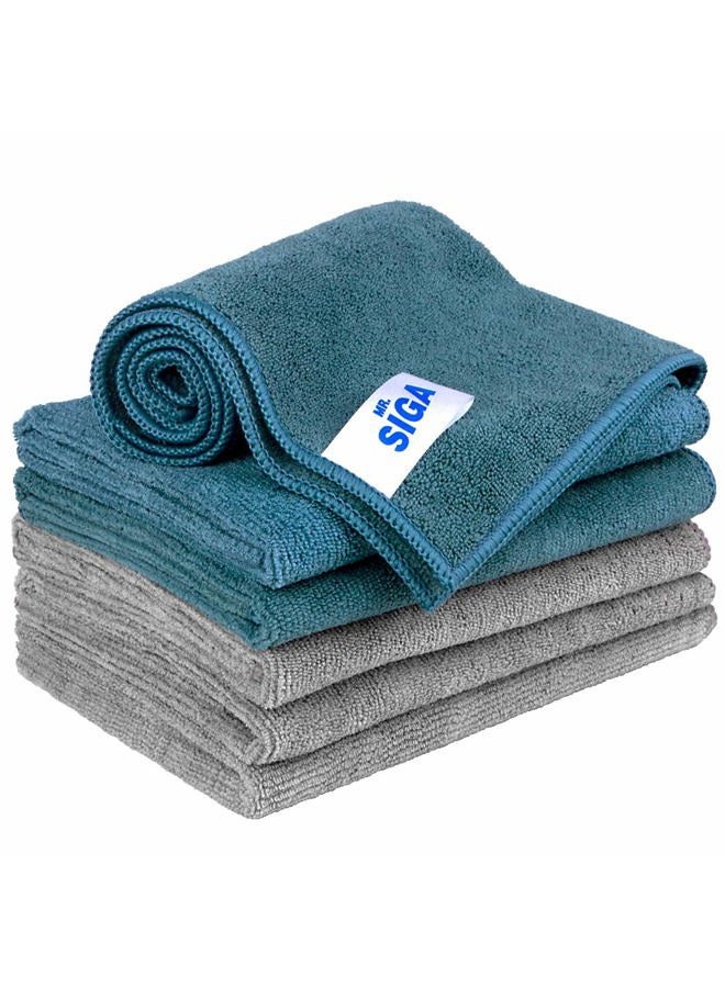 Mr Siga Microfiber Cleaning Cloth, Pack of 6, Size: 13.8" x 15.7" - Image 1