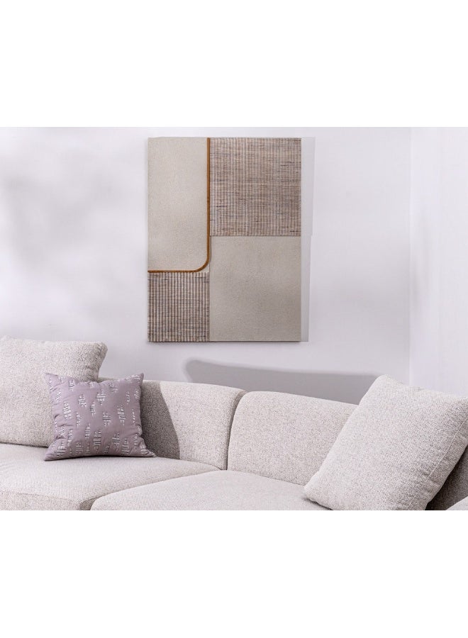 2XL Home Albin Organic Wall Decor 90x120 Cream  - Image 4