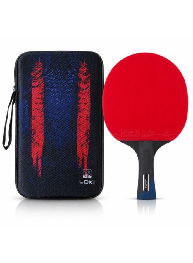 Lokay Loki Carbon Table Tennis Racket (4-Star Class) – Professional Racket – High Speed ​​and Precise Control - Image 1