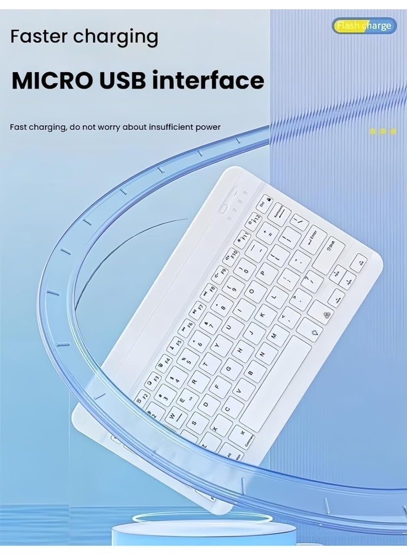 general Arabic and English Backlight Keyboard Case Compatible with Honor Pad X9a 11.5 inch 2025, Slim Case with Detachable Wireless Bluetooth Keyboard & Bluetooth Mouse - Image 5