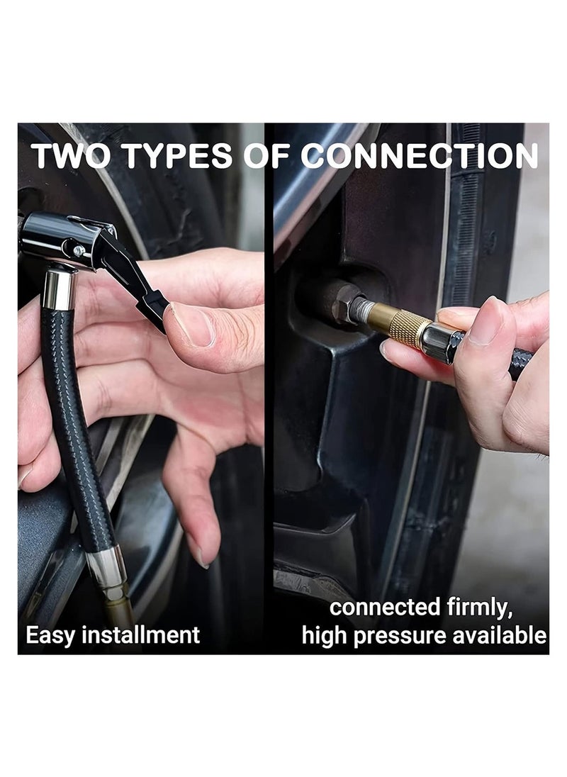 Cool Baby COOLBABY Portable Air Compressor Tire Inflator Car Tire Pump With Digital Pressure Gauge Bright Emergency Flashlight  - Image 4