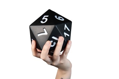 KESS Giant D20 Foam Dice Oversized 20Sided Dice for RPG and Collectors 6 Vibrant Colors Perfect for Outdoor Fun in Backyard Pool Beach Ages 6 Blue - Image 5